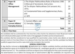 KPPSC Jobs 2025 | Khyber Pakhtunkhwa Public Service Commission Jobs