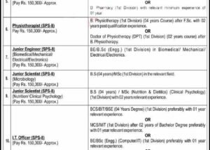 Pakistan Atomic Energy PAEC jobs 19 January 2025