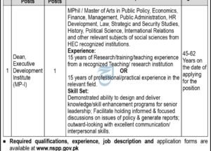 National School of Public Policy NSPP Jobs February 2025