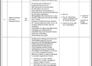 Pakistan Civil Aviation Authority PCAA jobs January 2025