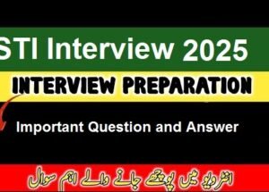 STI Interview Questions and Answers 2025