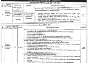 University of Engineering and Technology UET Taxila Jobs February 2025