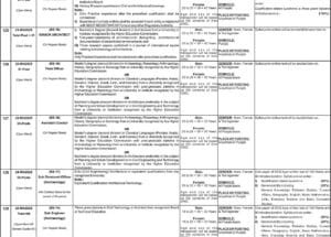 Latest Punjab Public Service Commission PPSC Ad No. 09/2025