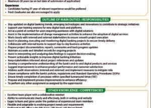 Latest National Bank of Pakistan NBP Job Vacancies 2025