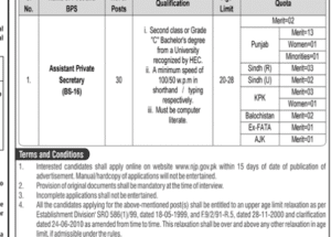 Latest Finance Division Jobs in Pakistan 2025 Advertisement